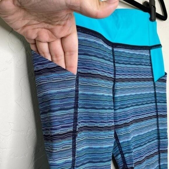 Lululemon Pace Rival Crop Space Dye Twist 21" Size 6 - Picture 4 of 10